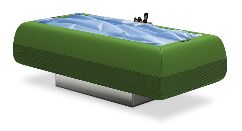 Lit de flottaison Zerobody par Bomédic Vert pomme